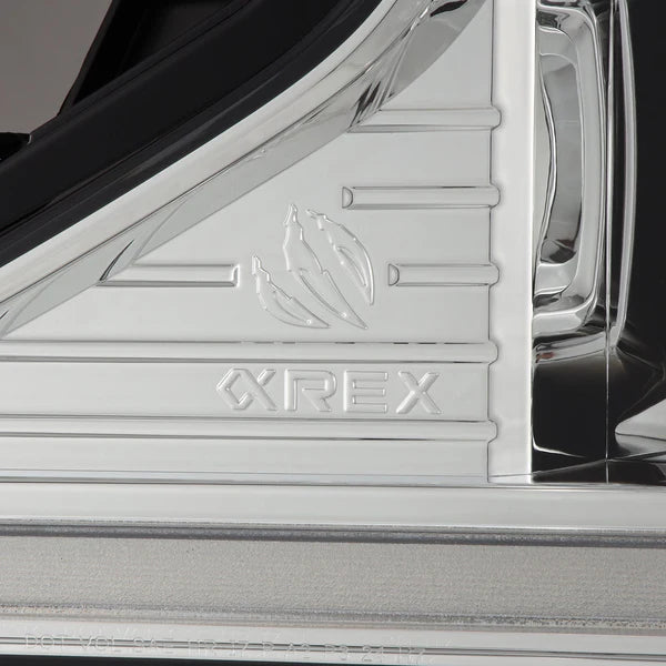 AlphaRex 880342 LUXX-Series LED Projector Headlights - Chrome | 2020-2022 F250/F350 Super Duty