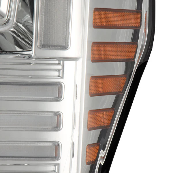 AlphaRex 880342 LUXX-Series LED Projector Headlights - Chrome | 2020-2022 F250/F350 Super Duty