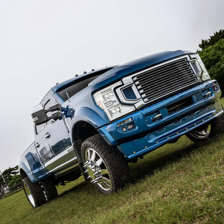 AlphaRex 880342 LUXX-Series LED Projector Headlights - Chrome | 2020-2022 F250/F350 Super Duty