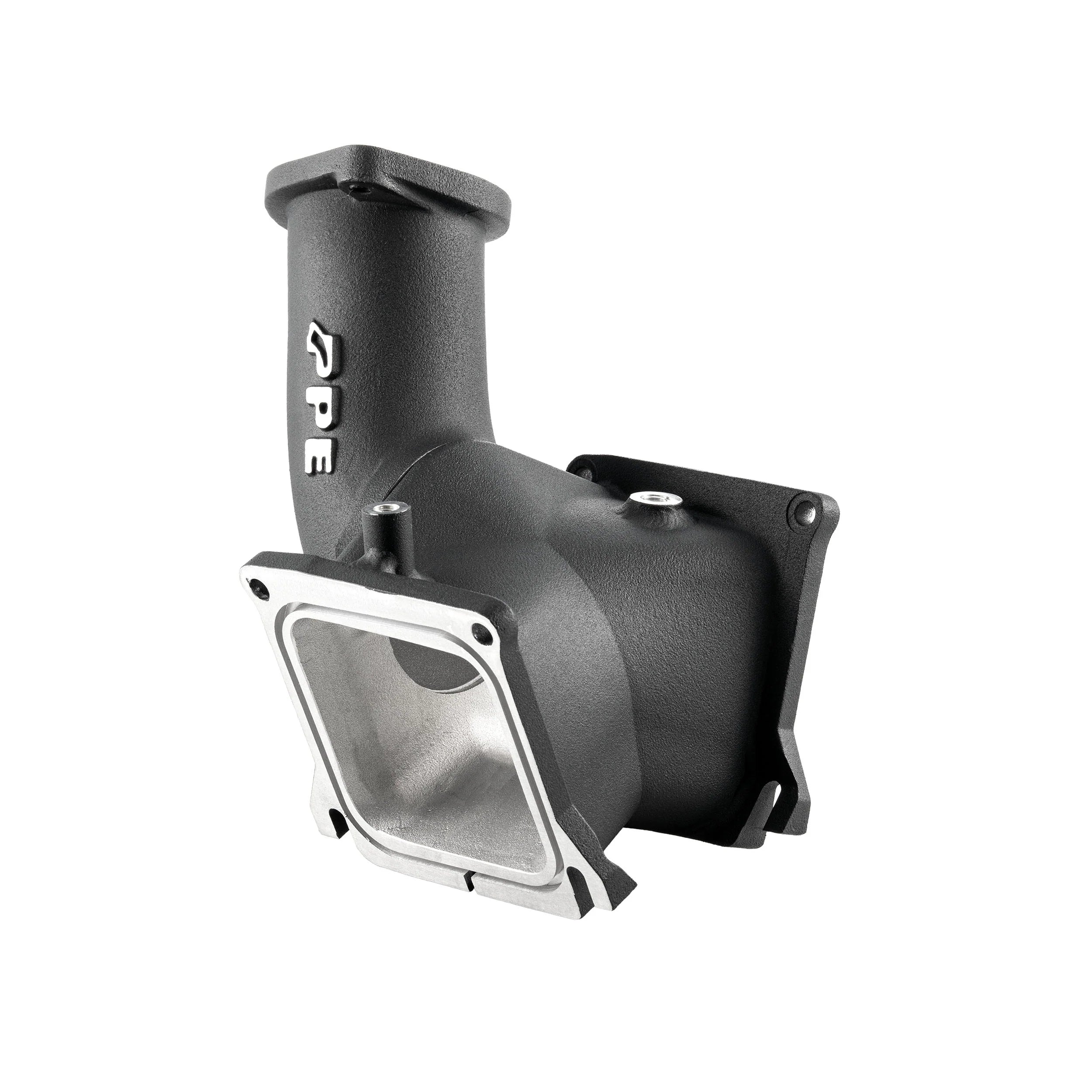 PPE 115053420 Bridge Manifold EGR/Intake to LBZ Runners (Black) | 2004.5-2005 GM Sierra/Silverado 2500HD/3500HD 6.6L Duramax LLY