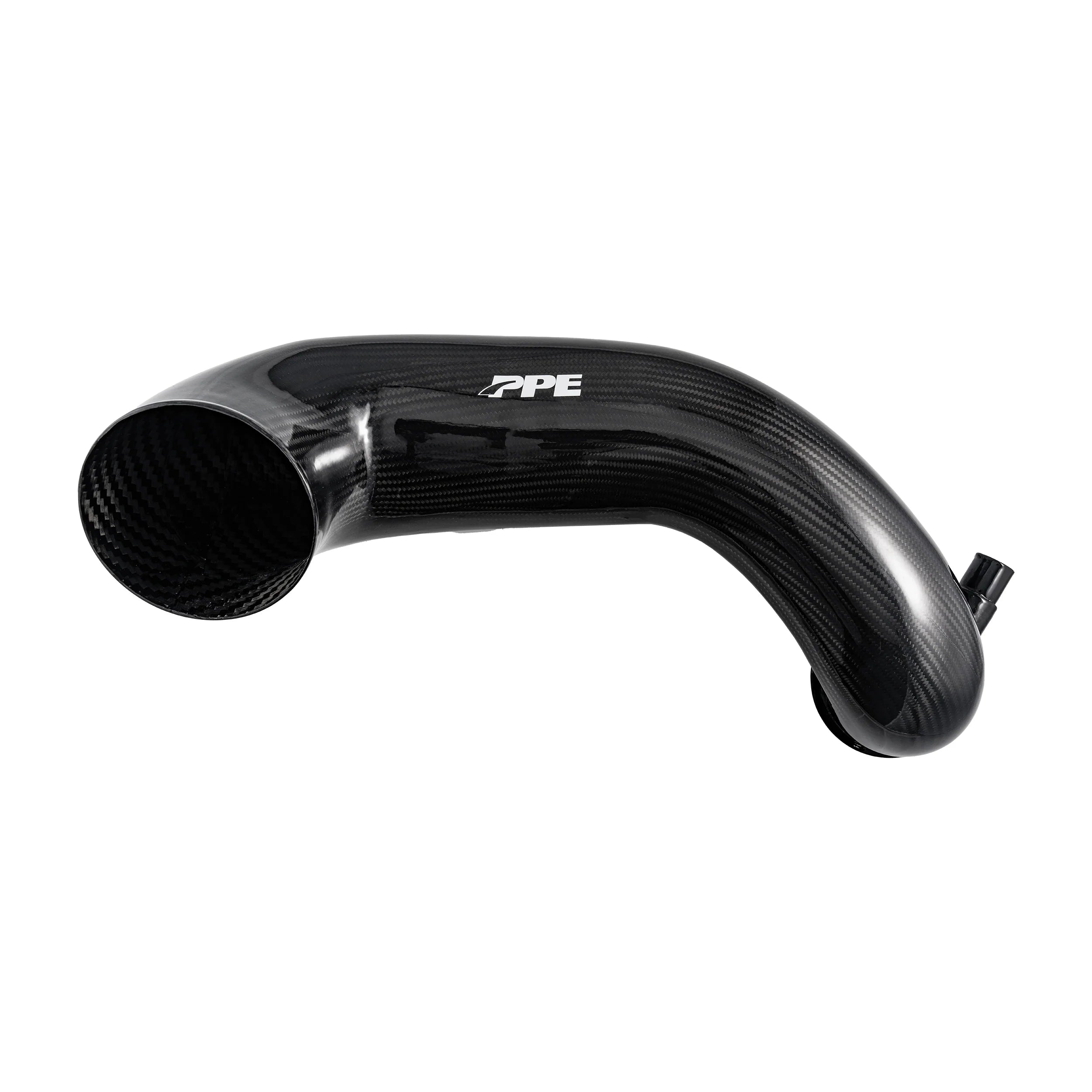 PPE 115004060 Zilla Carbon Fiber Turbo Inlet Upgrade Kit (Twill Weave) | 2006-2010 GM Sierra/Silverado 2500HD/3500HD 6.6L Duramax LBZ/LMM