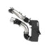 PPE 315045220 Air-to-Water Intercooler with Brushed Charge Pipes (Black) | 2011-2026 Ford F250/F350 6.7L Powerstroke