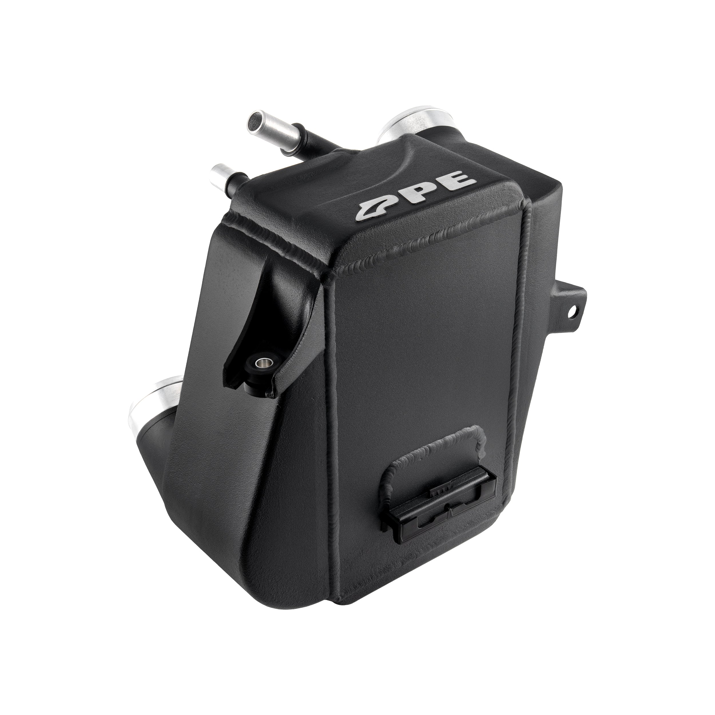 PPE 315045220 Air-to-Water Intercooler with Brushed Charge Pipes (Black) | 2011-2026 Ford F250/F350 6.7L Powerstroke