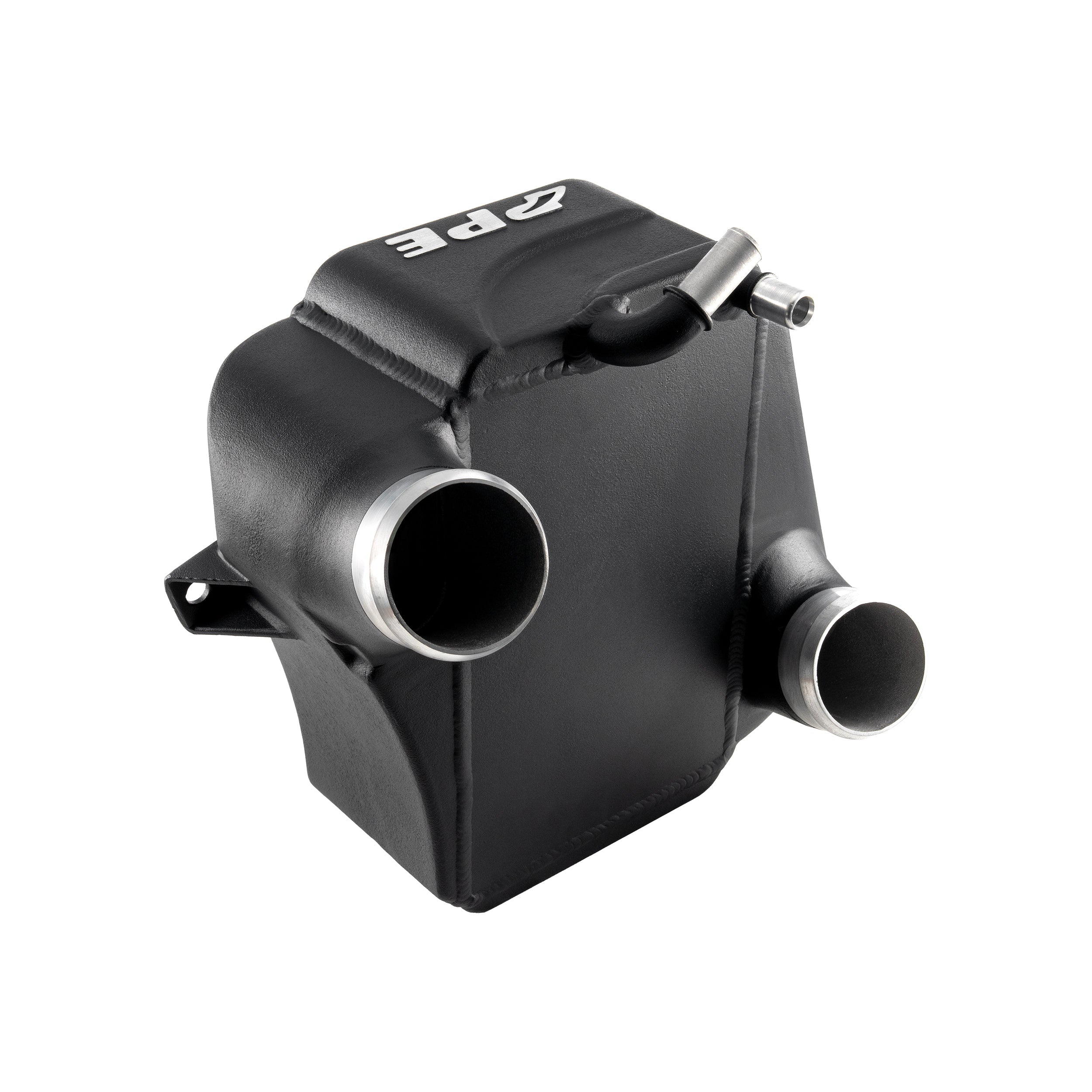 PPE 315045220 Air-to-Water Intercooler with Brushed Charge Pipes (Black) | 2011-2026 Ford F250/F350 6.7L Powerstroke