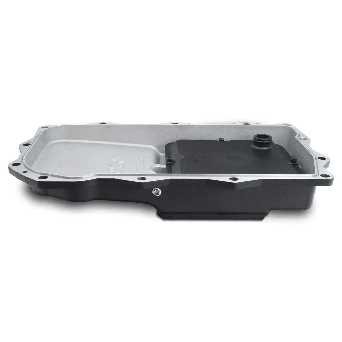 PPE 228053420 ZF 8-Speed Heavy-Duty Cast Aluminum Transmission Pan (Black) | 2013-2025 RAM 2500/3500 6.7L Cummins