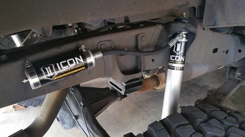 ICON 66512R 2.0" Aluminum VS Front Remote Reservoir Shock - for 2.5" Lift | 2005-2025 Ford F250/F350 Super Duty Powerstroke 4WD
