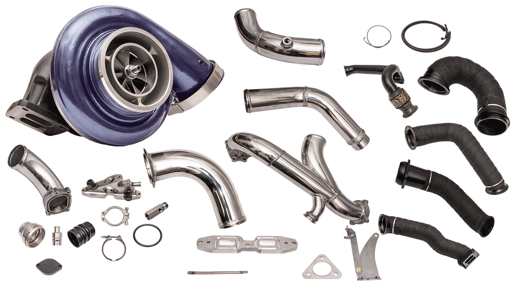 ATS 202-962-3416 Aurora Plus 6000 Compound Turbo System | 2015-2016 Ford F250/F350 6.7L Powerstroke