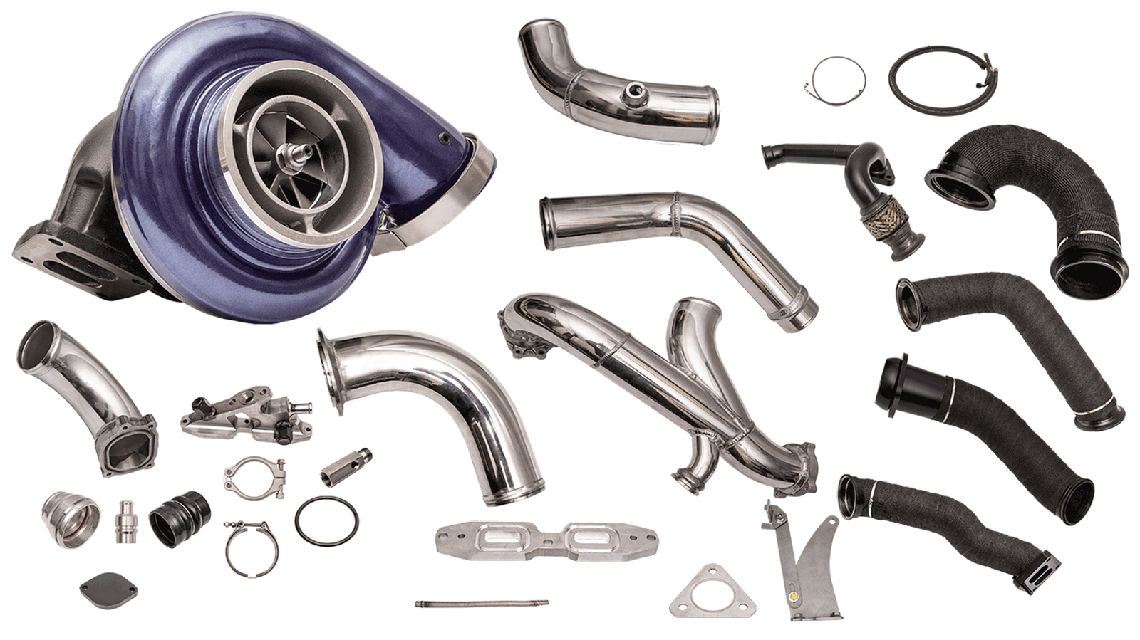 ATS 202-962-3416 Aurora Plus 6000 Compound Turbo System | 2015-2016 Ford F250/F350 6.7L Powerstroke