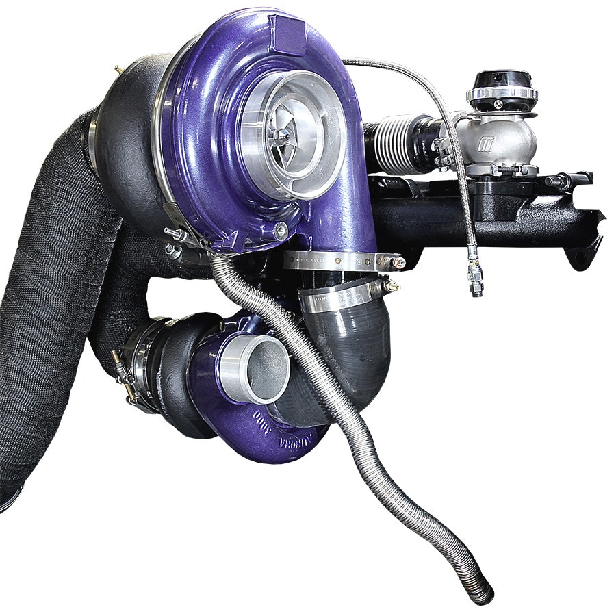 ATS 202-A35-2164 Aurora 3000/5000 Compound Turbo System | 1994-1998 RAM 2500/3500 5.9L Cummins