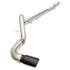 PPE 117050020 304 Stainless Steel DPF-Back Performance Exhaust Kit - Single Exit w/ Raw Tubes/Black Ceramic Coated Tips | 2020-2022 GM Sierra/Silverado 1500 3.0L Duramax