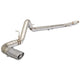 PPE 117050030 304 Stainless Steel DPF-Back Performance Exhaust Kit - Single Exit Raw Tubes w/ Polished Tips | 2020-2022 GM Sierra/Silverado 1500 3.0L Duramax