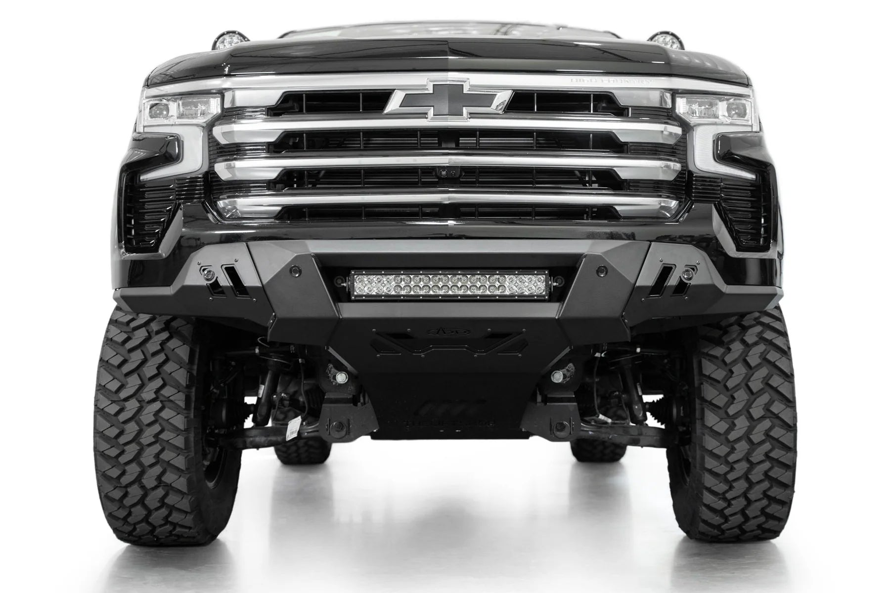 ADD F140300010103 Black Label Front Bumper | 2022-2024 GM Chevy Silverado 1500