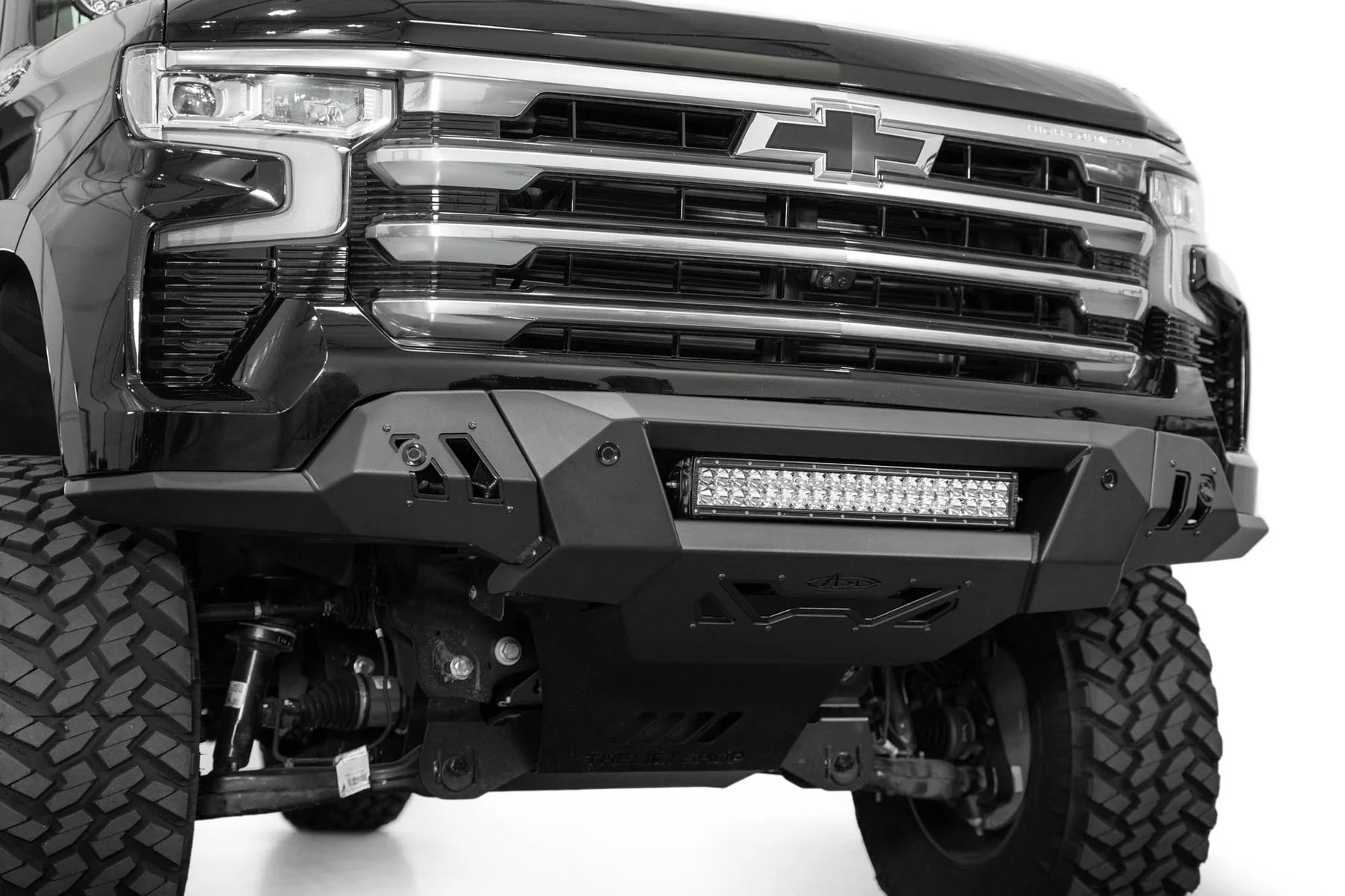 ADD F140300010103 Black Label Front Bumper | 2022-2024 GM Chevy Silverado 1500