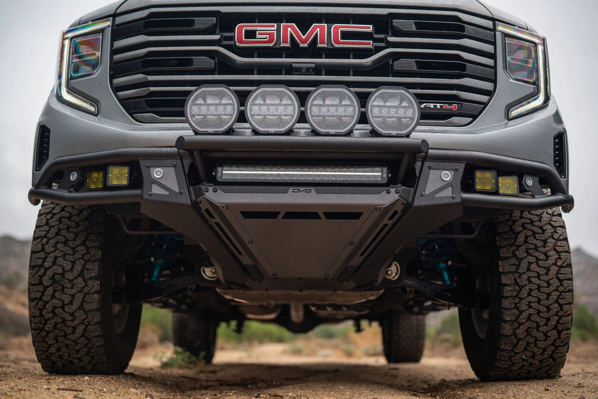 DV8 Offroad FBGC1-04 Tube Front Bumper | 2022-2025 GMC Sierra 1500