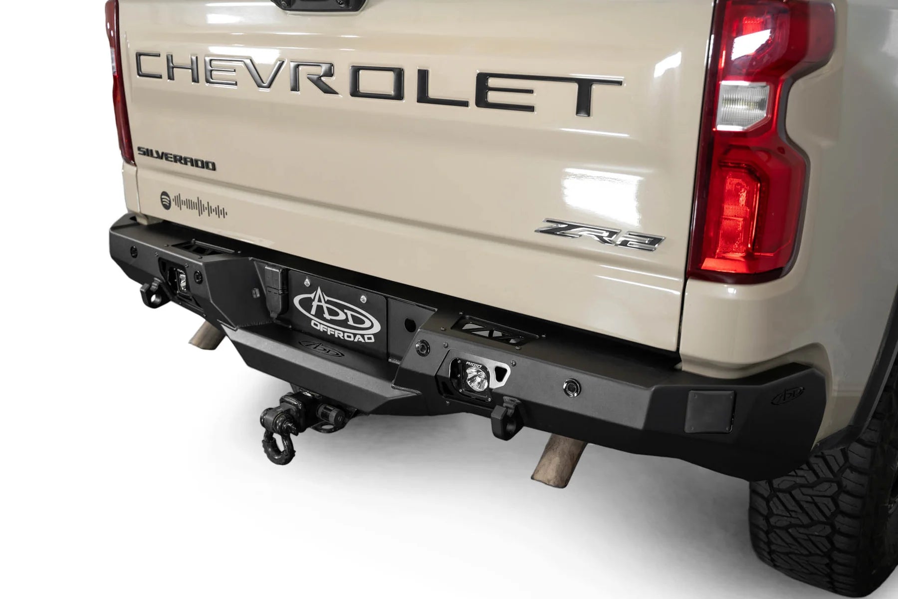 ADD R120081090103 Stealth Fighter Rear Bumper | 2022-2026 GM Sierra/Silverado 1500