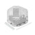 PPE 338041500 Dana M235 14-Bolt Heavy-Duty Cast Aluminum Front Differential Cover (RAW) | 2023-2025 Ford F250/F350 Super Duty