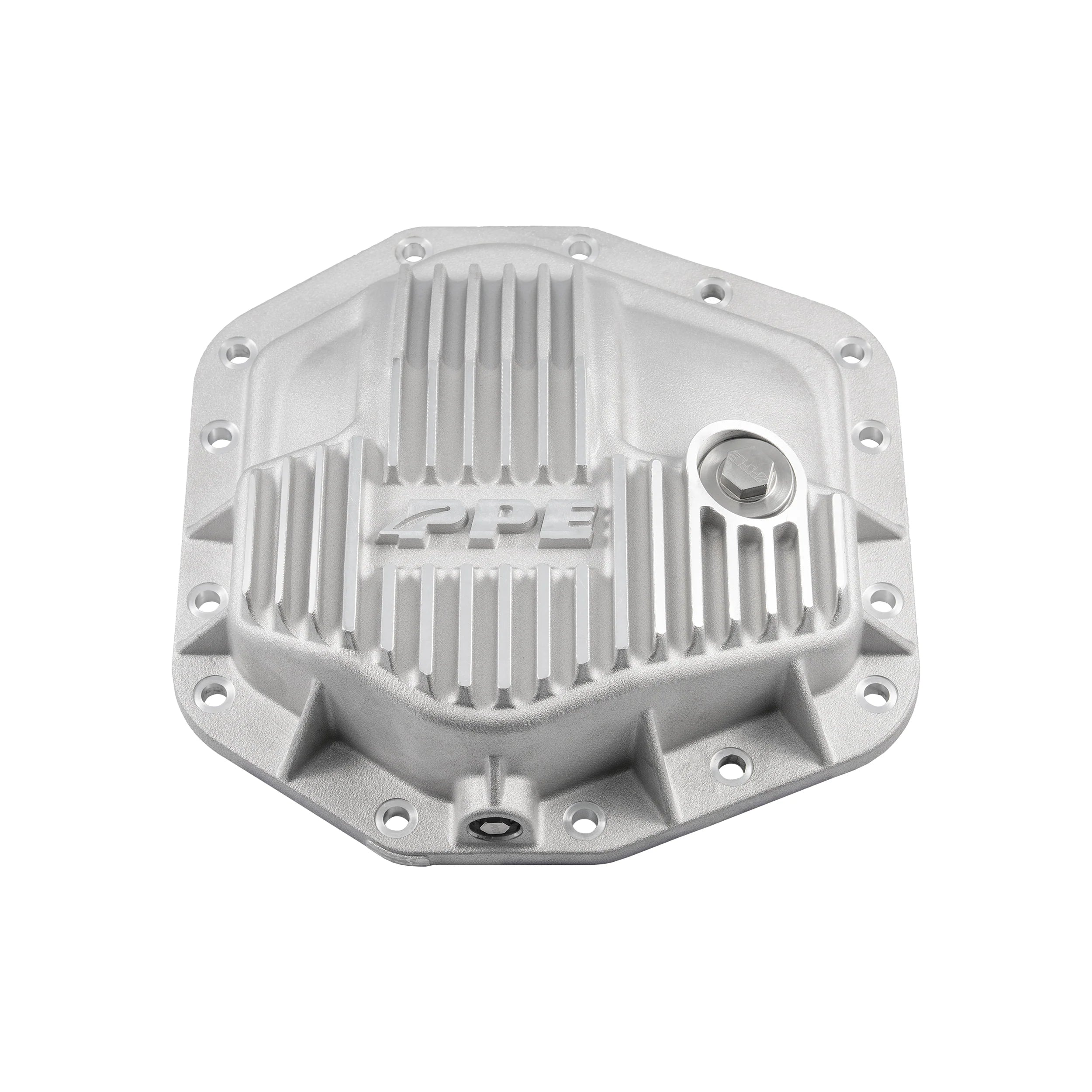 PPE 338041500 Dana M235 14-Bolt Heavy-Duty Cast Aluminum Front Differential Cover (RAW) | 2023-2025 Ford F250/F350 Super Duty