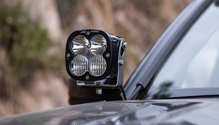 Baja Designs 790011 Squadron Sport 1.75 inch NightHawk Mirror Kit | Universal