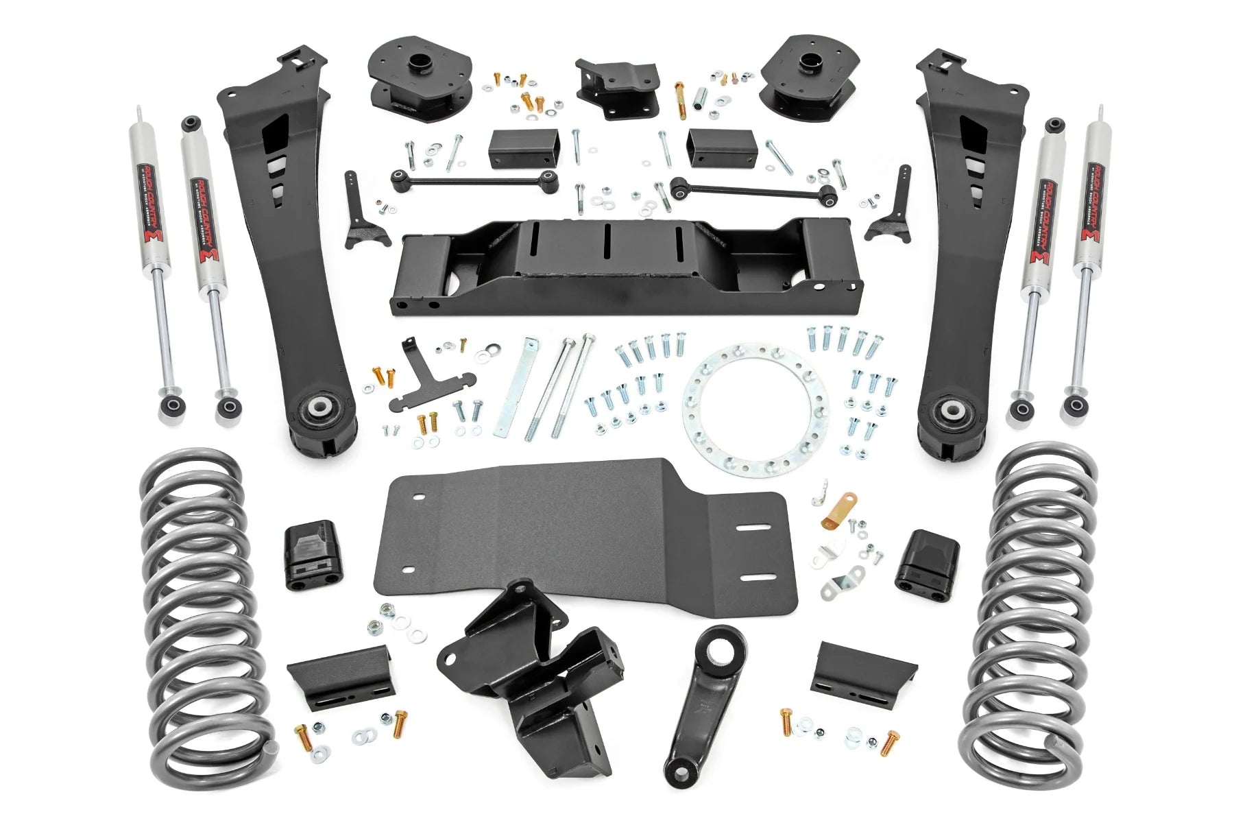 Rough Country 38540 5 Inch Lift Kit (M1 Monotube) | 2025 RAM 2500 4WD