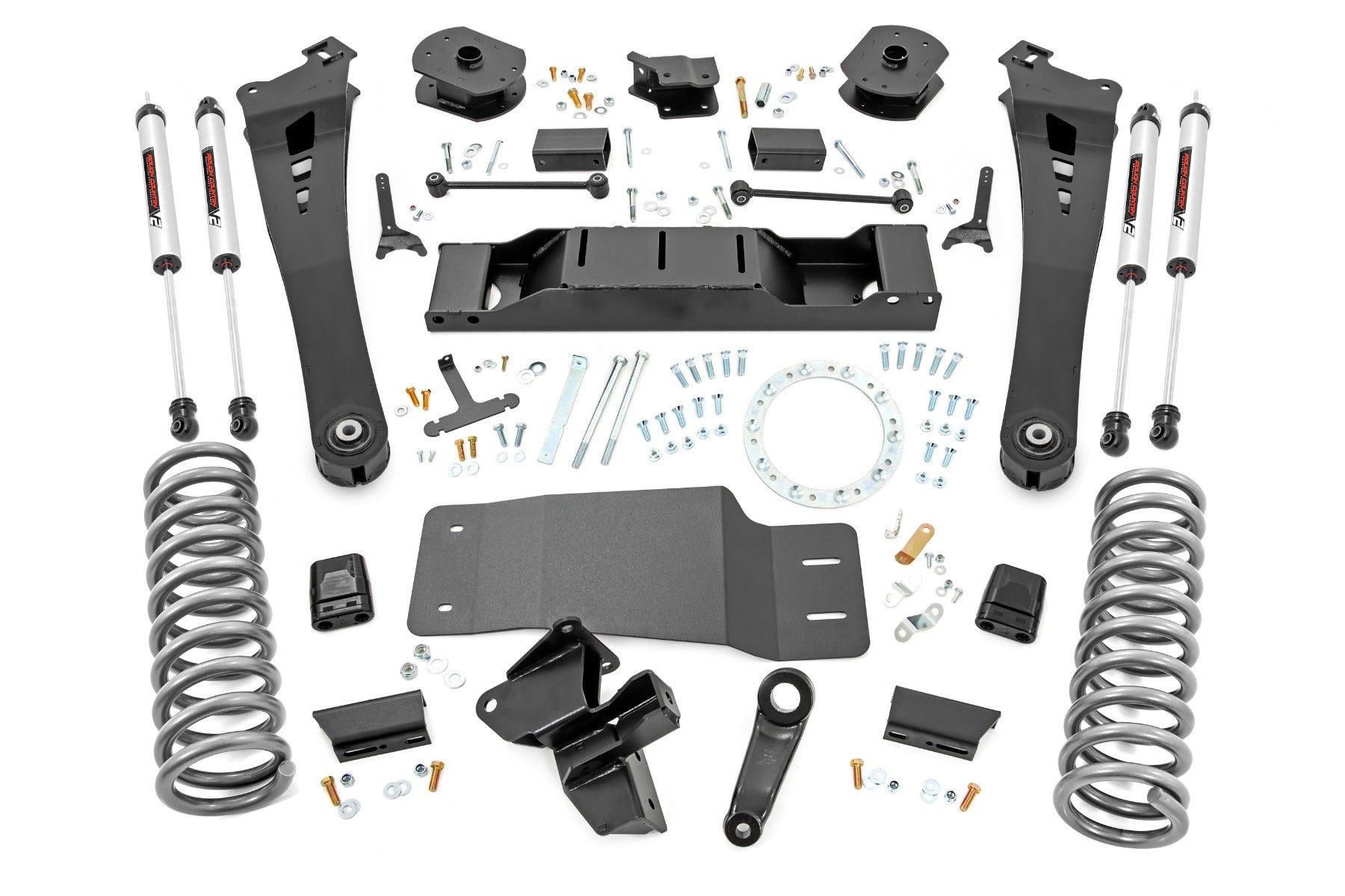 Rough Country 38570 5 Inch Lift Kit (V2 Monotube) | 2025 RAM 2500 4WD