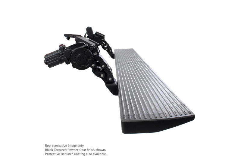 Go Rhino 20404787T E-Board E1 Electric Running Board Kit Protective Bedliner | 2014-2019 GM Silverado/Sierra 1500/2500HD/3500HD