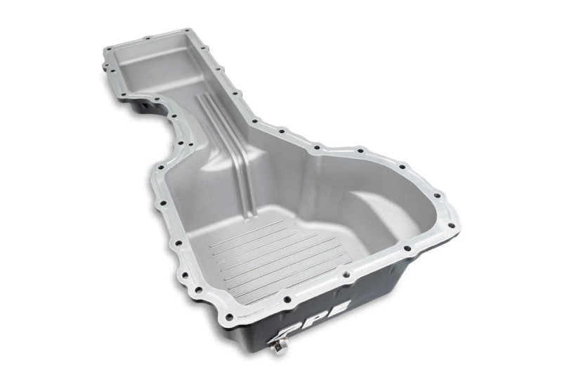 PPE 114053120 Heavy-Duty Deep-Capacity Black Aluminum Engine Oil Pan | 2020-2025 GM Silverado/Sierra 2500HD/3500HD 6.6L Duramax