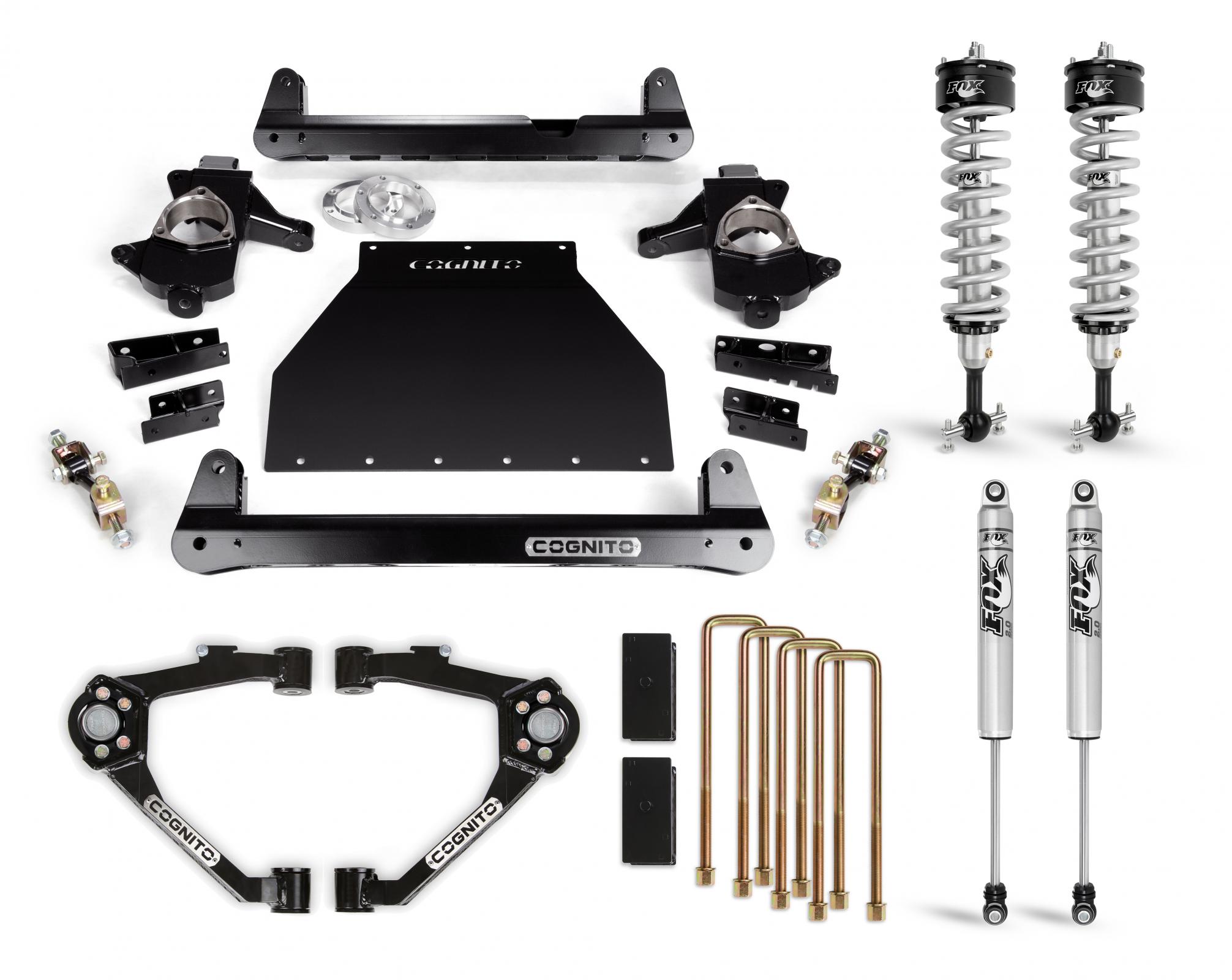 Cognito 210-P0960 6in Performance Lift Kit w/ Fox PS IFP 2.0 Shocks | 2007-2018 Silverado/Sierra 1500