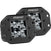 Rigid 212213BLK D-Series PRO Midnight Edition Spot Optic Flush Mount Single | Universal