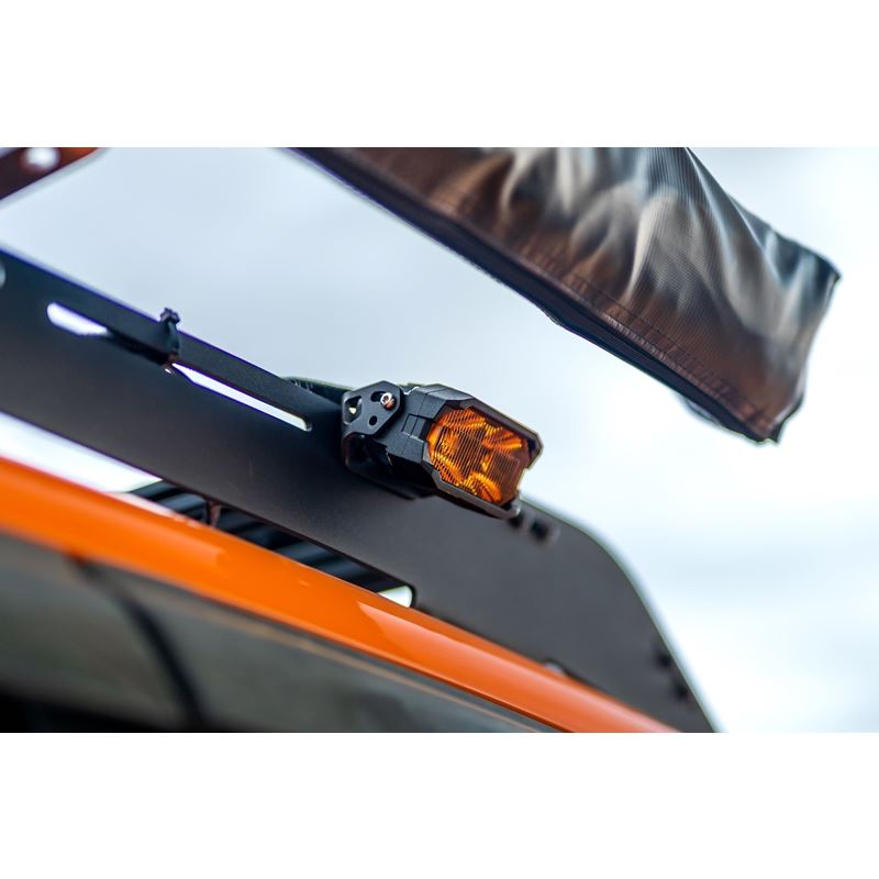 Morimoto BAF117 HXB Wide Beam 2Banger LED Pods - Yellow Pair | Universal