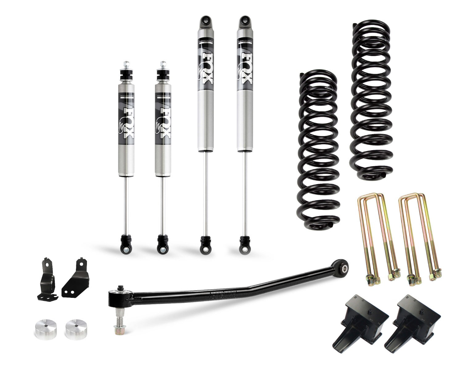 Cognito 220-P1135 3 inch Performance Lift Kit with Fox PS 2.0 IFP Shocks | 2020-2022 Ford F250/F350 Powerstroke 4WD