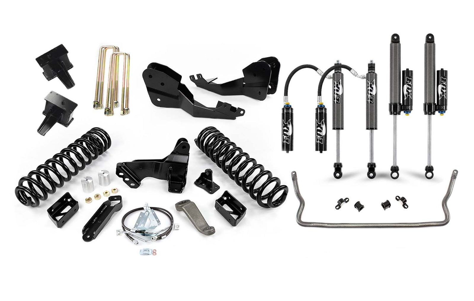 Cognito 220-P1158 4-5 inch Premier Lift Kit with Fox 2.5 FSRR Shocks | 2017-2022 Ford F250/F350 Powerstroke 4WD