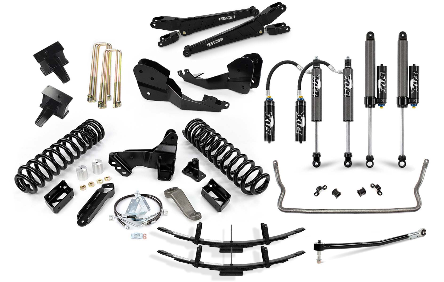 Cognito 220-P1173 8-9 inch Elite Lift Kit with Fox FSRR 2.5 Shocks | 2017-2022 Ford F250/F350 4WD