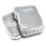PPE 228052100 Heavy Duty Cast Aluminum Transmission Pan with Raw Finish 68RFE | 2007.5-2024 Dodge RAM 2500 6.7L Cummins
