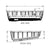 PPE 228052110 Heavy Duty Cast Aluminum Transmission Pan with Brushed Finish 68RFE | 2007.5-2024 Dodge RAM 2500 6.7L Cummins