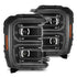 AlphaRex 880909 LUXX-Series LED Projector Headlights (Black) | 2023-2026 Ford F250/F350 Super Duty 4WD
