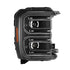 AlphaRex 880909 LUXX-Series LED Projector Headlights (Black) | 2023-2026 Ford F250/F350 Super Duty 4WD