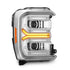 AlphaRex 880910 LUXX-Series LED Projector Headlights (Chrome) | 2023-2026 Ford F250/F350 Super Duty 4WD