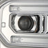 AlphaRex 880910 LUXX-Series LED Projector Headlights (Chrome) | 2023-2026 Ford F250/F350 Super Duty 4WD