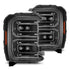 AlphaRex 880894 NOVA-Series LED Projector Headlights (Alpha Black) | 2023-2026 Ford F250/F350 Super Duty 4WD