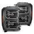 AlphaRex 880895 NOVA-Series LED Projector Headlights (Black) | 2023-2026 Ford F250/F350 Super Duty 4WD