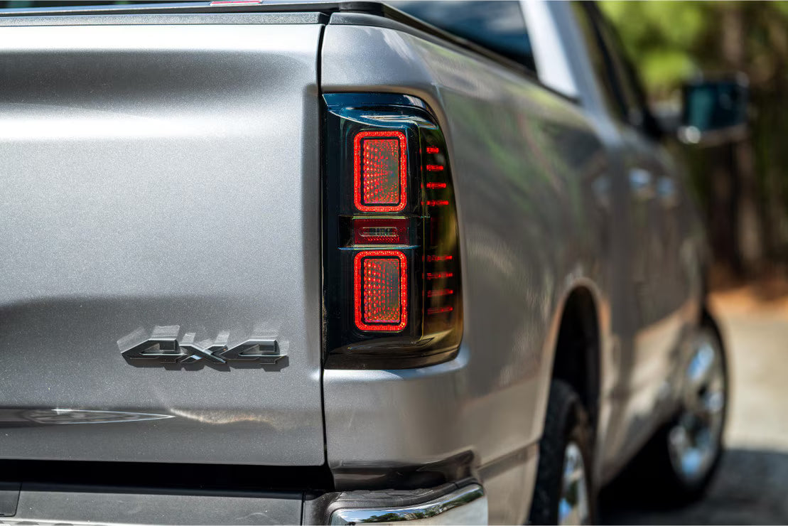 Morimoto LF519 XB LED Tail Lights Pair - Smoked | 2019-2024 RAM 1500
