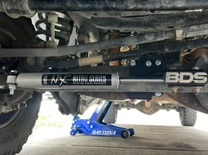 BDS 85430 Front NX2 Steering Stabilizer Shock - (Single) | 2015-2026 GM Silverado/Sierra 2500HD/3500HD 6.6L Duramax