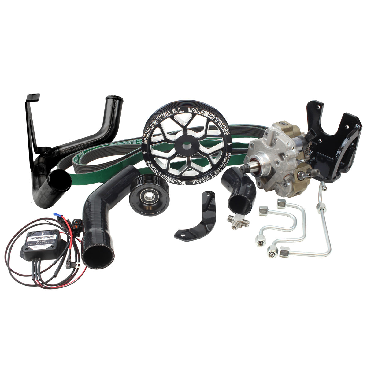 Industrial 237402 Dual CP3 Kit with Pump | 2003-2007 Dodge RAM 2500/3500 5.9L Cummins