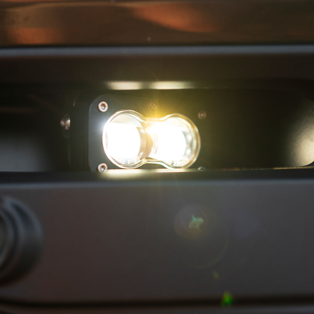 Baja Designs 237801 S2 SAE Spot LED Lights Clear | Universal