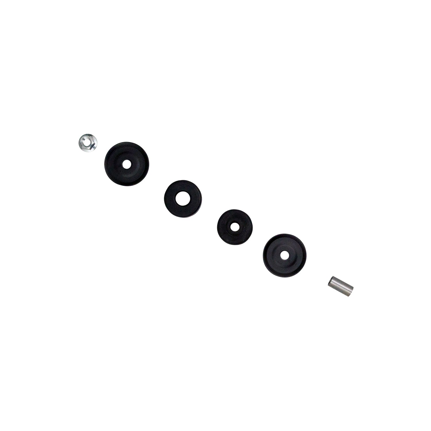 Bilstein ALG-BIL-KIT-15 Bilstein 5100 Front & Rear Shock Kit with Steering Stabilizer ( 2" Front/0-1" Rear Lift) | 2017-2024 Ford F250/F350 Super Duty 4WD