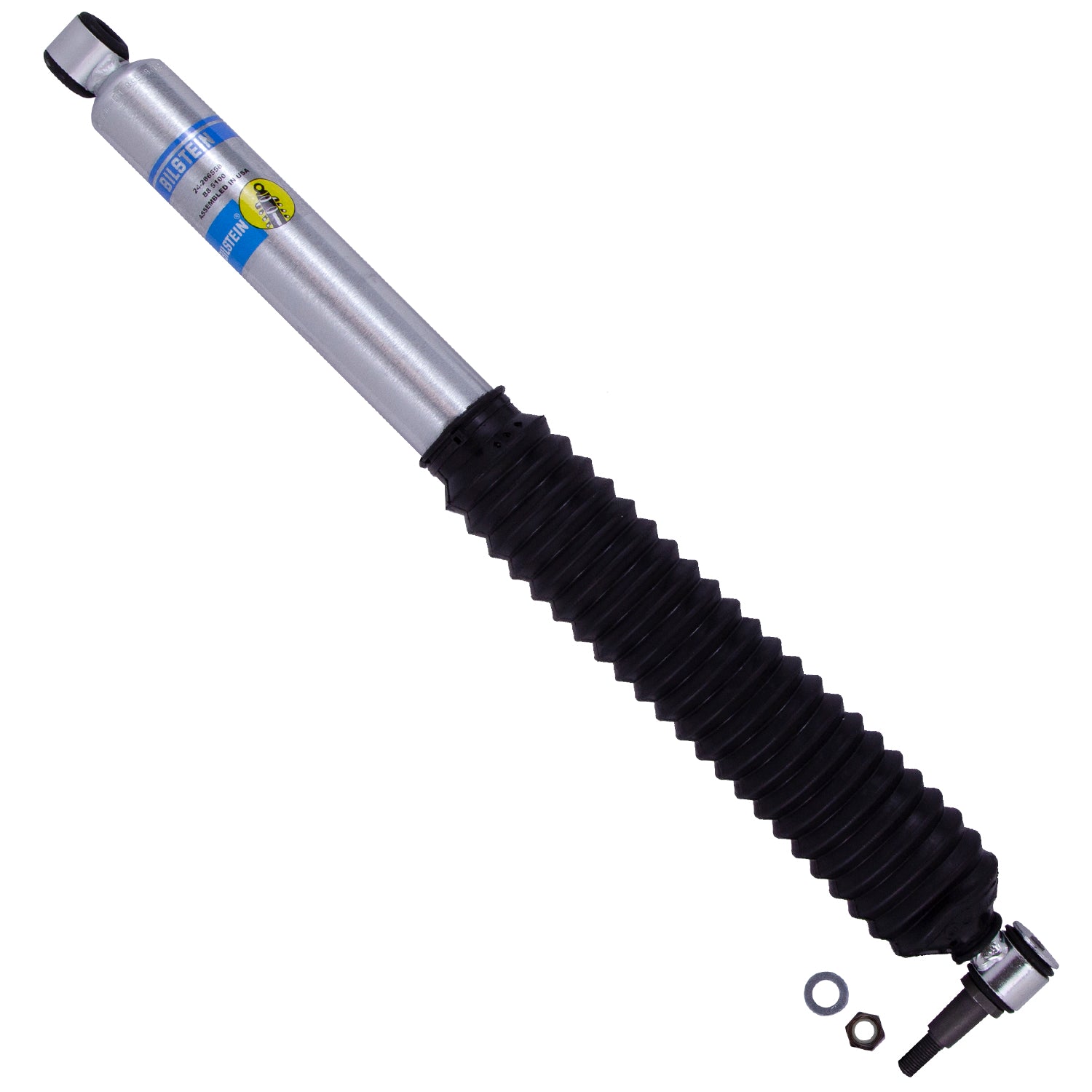 Bilstein 24-286558 B8 5100 Steering Damper Stabilizer - (Single) | 2017-2026 Ford F250/F350 Super Duty 4WD