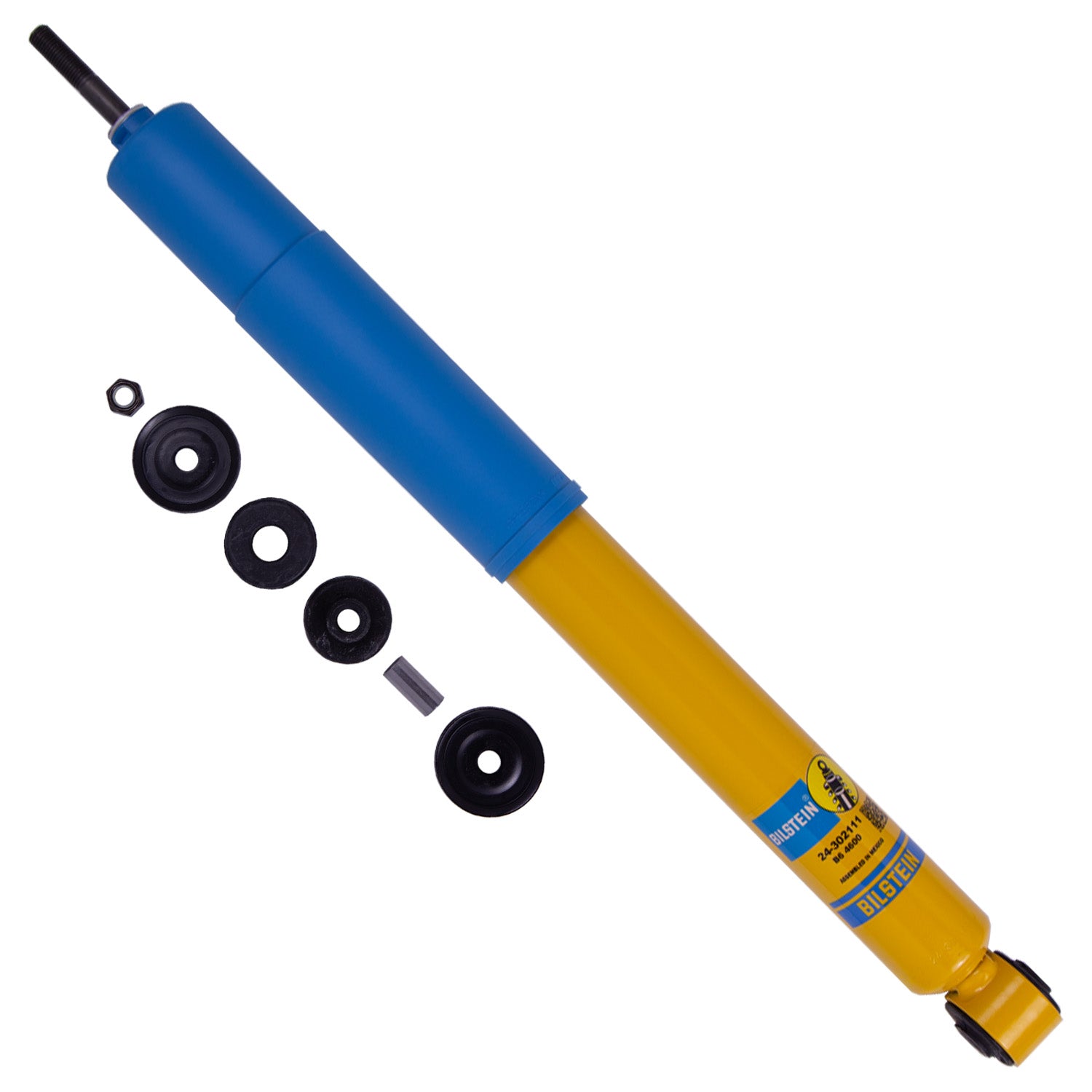 Bilstein 24-302111 B6 4600 Rear Shock - (Single) | 2019-2026 RAM 2500 4WD w/ Rear Air Leveling Suspension