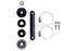 Bilstein 25-293432 Front Shock Absorber for 0-2 inch Lift | 2014-2023 RAM 2500 4WD