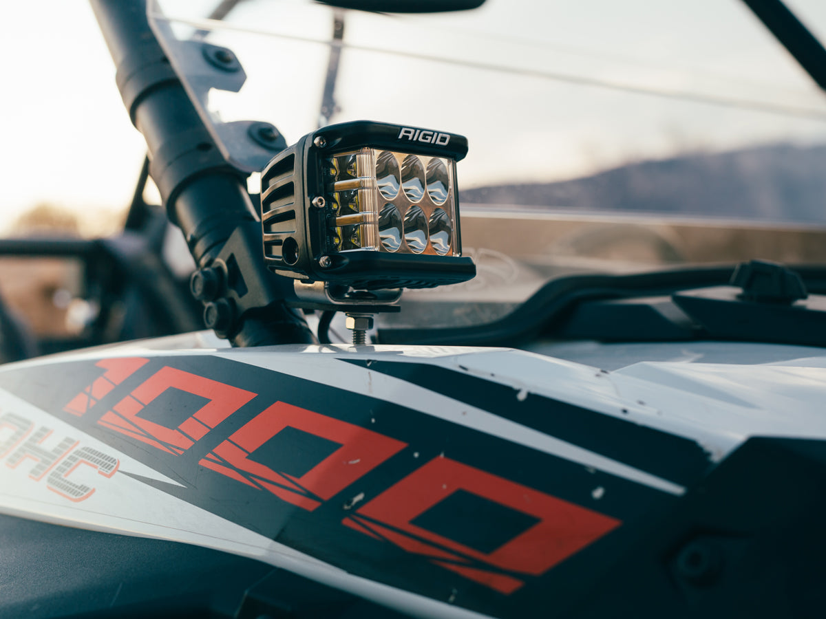 Rigid 261313 D-SS Pro Side Shooter Driving Beam Light | Universal