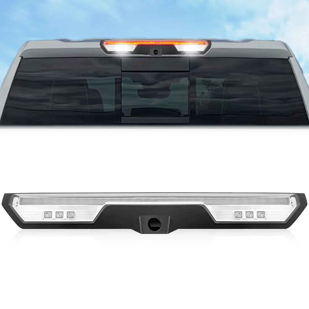 Recon 264101CAMCL 3rd Brake Light Kit with Camera - Clear Lens | 2019-2025 Silverado 1500/2500HD/3500HD